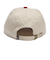 125K7160300　College Logo Low Cap　BEIGE/RED　702000-0001