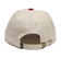 125K7160300　College Logo Low Cap　BEIGE/RED　702000-0001