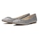 JE-1110　POINTED PUFF BALLET　G.SILVER　703835-0002