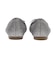 JE-1110　POINTED PUFF BALLET　G.SILVER　703835-0002