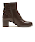 JE40031　SIDE BELT SHORTBOOTS 6　BROWN　697715-0002