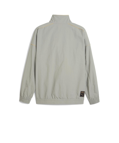 632409 M SONIC SDS RELAXED TRACK JKT 63SMOKEY GRAY 699596-0002