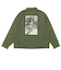 VN000R38EN6　Skate Atiba Military Overshirt　Pine Forest　698952-0001