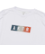 225-020005　FADE BOX LOGO L/S SPORTS TEE　WHITE　705362-0002