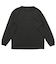 225-020005　FADE BOX LOGO L/S SPORTS TEE　BLACK　705362-0001