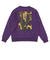 225-026010　WILD-CARD SWEAT CREW NECK　PURPLE　705365-0001