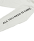 126R1021200　M All you need is Vans L TEE　WHITE　705888-0001