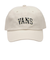 126R7160400　Flowers college Logo Low Cap　IVORY　705410-0001