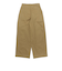 126R3141001　W work pants　BEIGE　705874-0002