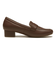 W5079　PUFF HEEL LFR 3.5　BROWN　704588-0002