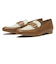 JE80261　MD BL LOAFER 1　CAMEL COMBI　702826-0004
