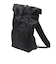 126-007022　STUFF ROLLTOP BACKPACK　BLACK　709190-0002