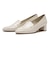 JE16604A　ONEPOINT HEEL LOAFER 4　C.BEIGE　711921-0002