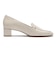JE16604A　ONEPOINT HEEL LOAFER 4　C.BEIGE　711921-0002