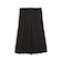 636872　W T7 MIDI PLEATED SKIRT　01BK　708953-0001