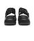 W2065　CL VL 2BUCKLE SANDAL 6　ALL BLACK　705061-0001