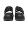 W2065　CL VL 2BUCKLE SANDAL 6　ALL BLACK　705061-0001
