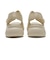 W2065　CL VL 2BUCKLE SANDAL 6　BEIGE　705061-0002