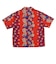 126R1062700　M Vertical Botanical Shirt　RED　707286-0001