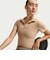DV7885　W ESS SS POLO CRP　286LINEN/SAIL　663910-0008