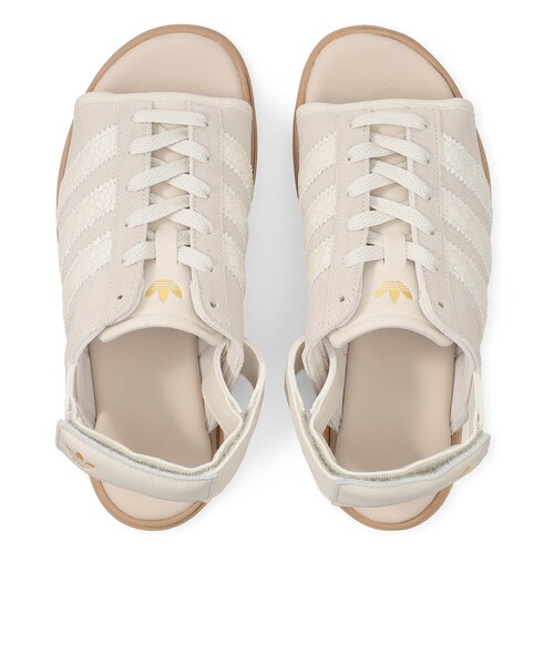 ガゼル ボールド サンダル W ALUM/ALUM/GOLD IH6632 GAZELLE BOLD SANDAL W ALUM/ALUM/GOLD 704674-0001