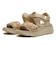 W2073　CL CHIFFON SANDAL　BEIGE　704942-0002