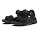 W2073　CL CHIFFON SANDAL　ALL BLACK　704942-0001