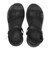 W2072　CL 2BELT SANDAL　ALL BLACK　704941-0002