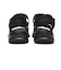W2072　CL 2BELT SANDAL　ALL BLACK　704941-0002