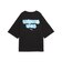 636788　W GRAPHICS BUBBLEOVERSIZED TEE　01BK　708937-0001