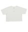 126R3011301　W flower logo TEE　WHITE　705876-0001