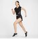 II5520　W TEMPO SWOOSH RUN DF SS　010BLACK/WHITE　713081-0001