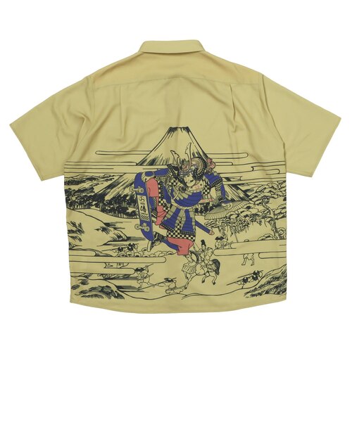 126R1062800 M Samurai SK8er Aloha Shirts GOLD 707287-0001