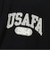 C3-D306　M RW PRINT S/S T-SHIRT USAFA　BLACK　709983-0003