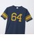 C3-D354　M S/S FOOTBALL T-SHIRT　DARK BLUE　710433-0002