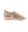 4410　HANDSFREE KNET OPENTOE-SHOES　BEIGE　712016-0002