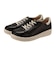 PS1387　5E WIDE-SNEAKERS　BLACK　712019-0001