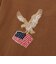C3-D314　M SHORT SLEEVE T-SHIRT　LIGHT BROWN　710428-0002
