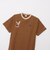 C3-D314　M SHORT SLEEVE T-SHIRT　LIGHT BROWN　710428-0002