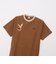 C3-D314　M SHORT SLEEVE T-SHIRT　LIGHT BROWN　710428-0002