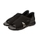 4447　HANDSFREE KNET OPENTOE-SHOES　BLACK　712017-0001
