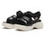 W2064　CL VL PUFF SANDAL 6　BLACK　705035-0001