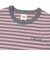 126R3010701　W Border cropped TEE　PINK　705873-0001