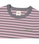 126R3010701　W Border cropped TEE　PINK　705873-0001