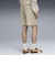 636802　M WARDROBE ESS WAFFLE SHORTS　61PEBBLE GRAY　709129-0002