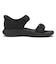 S0060　QS STRAP SANDAL　BLACK　705234-0001
