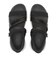 W2075　CL 3 LINE SANDAL　BLACK　706933-0001