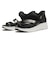 W2075　CL 3 LINE SANDAL　BLACK　706933-0001