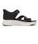 W2075　CL 3 LINE SANDAL　BLACK　706933-0001