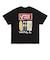 VN000TKRBLK　PAINT SS TEE　BLACK　705253-0001